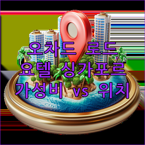 오차드 로드 숙소 고민 끝! 요텔 싱가포르, 가성비 vs 위치, 무엇이 중요할까?